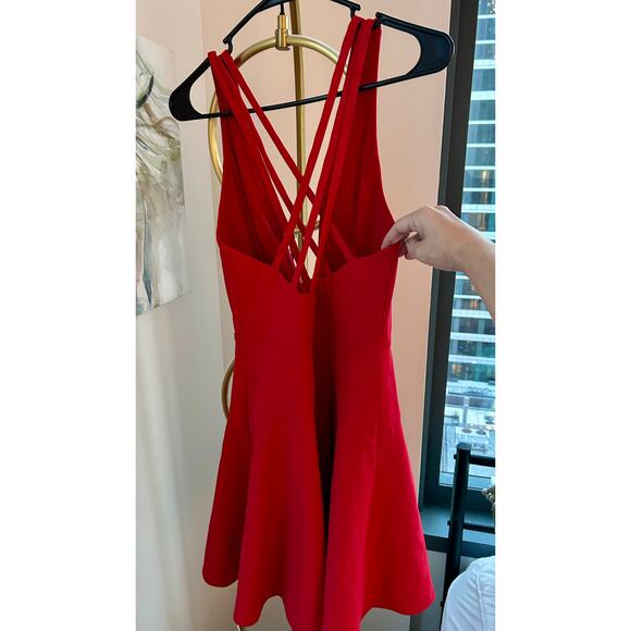 Revolve | NBD | Ride or Die Mini Dress in Red | Size Small - Picture 5 of 8